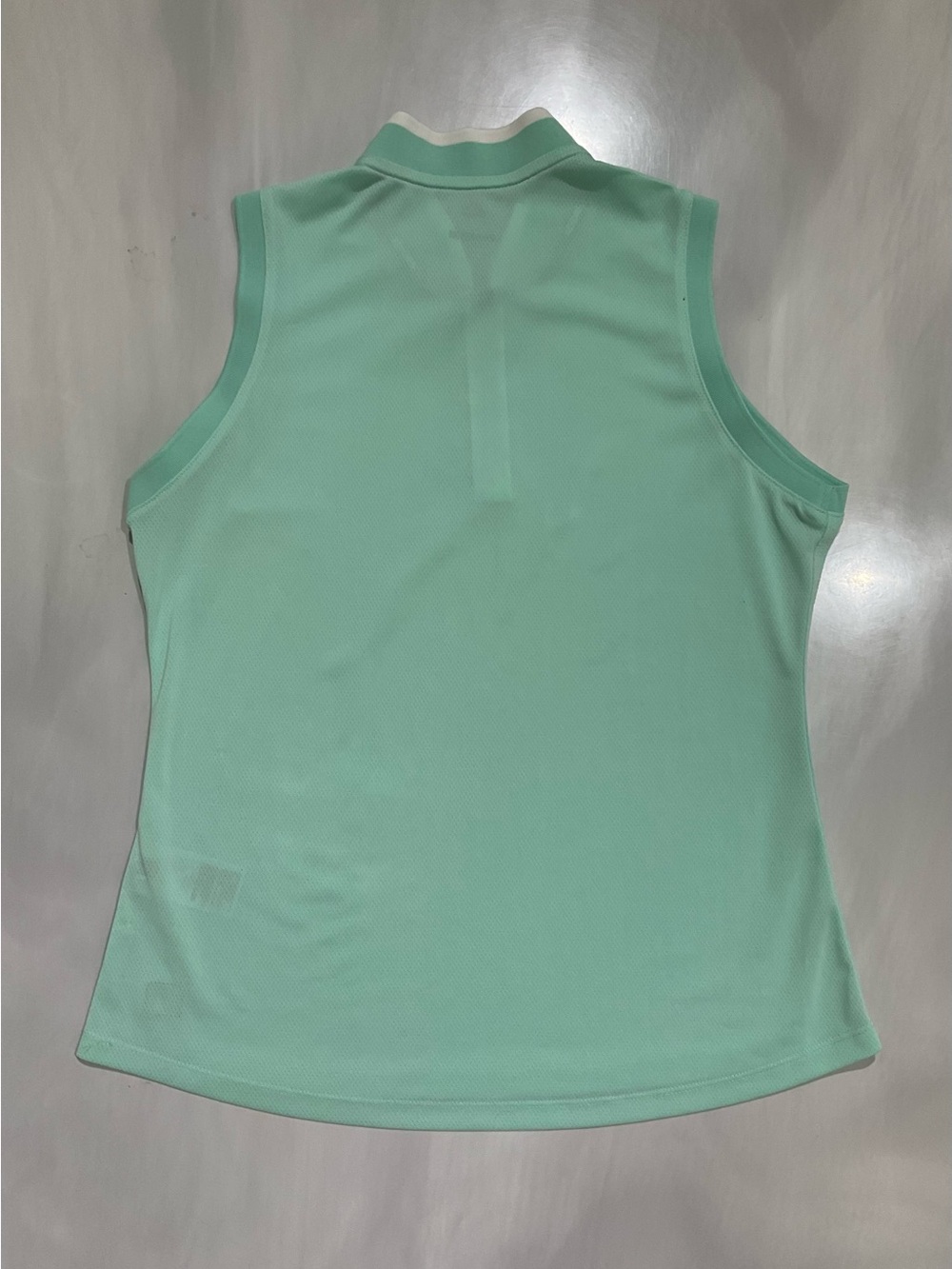 Adidas Women’s Large Sleeveless Golf Polo Top 1/4 Zip GUC - Picture 3 of 10